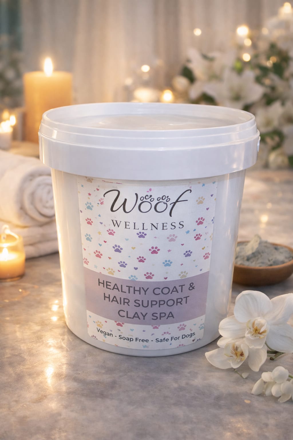 Healthy Coat & Hair Support Clay Spa Treatment