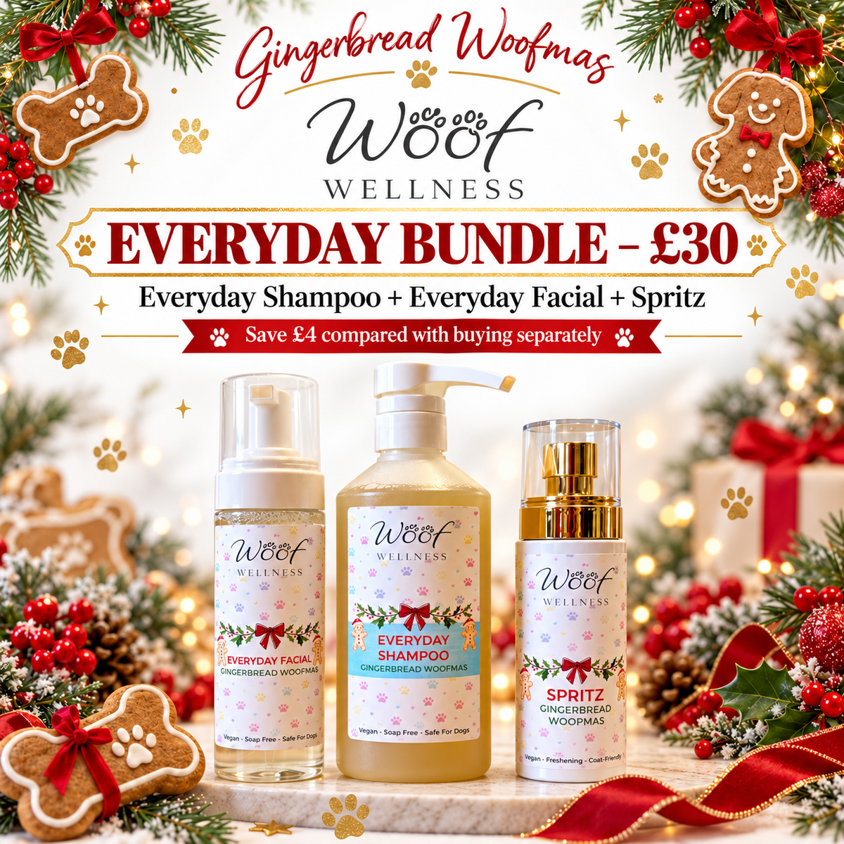 Gingerbread Woofmas | Limited Edition Christmas Collection