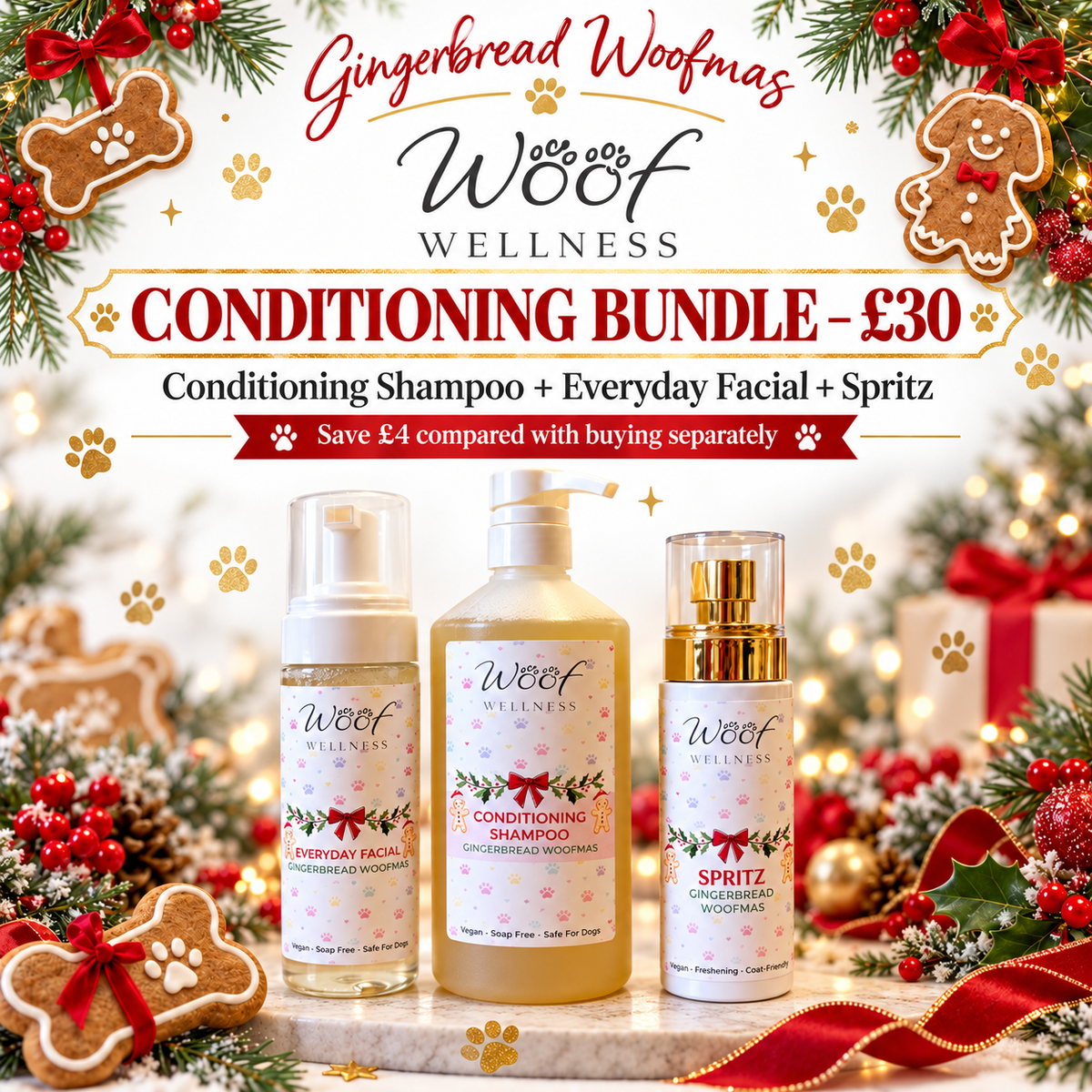 Gingerbread Woofmas | Limited Edition Christmas Collection